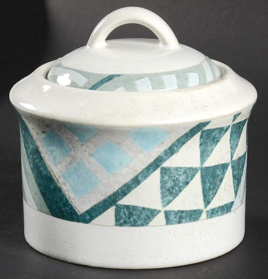 Eclectic Sugar Bowl & Lid by Studio Nova-1