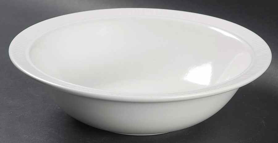 Canyon Craft White Cloud Rim Soup Bowl by Studio Nova-1