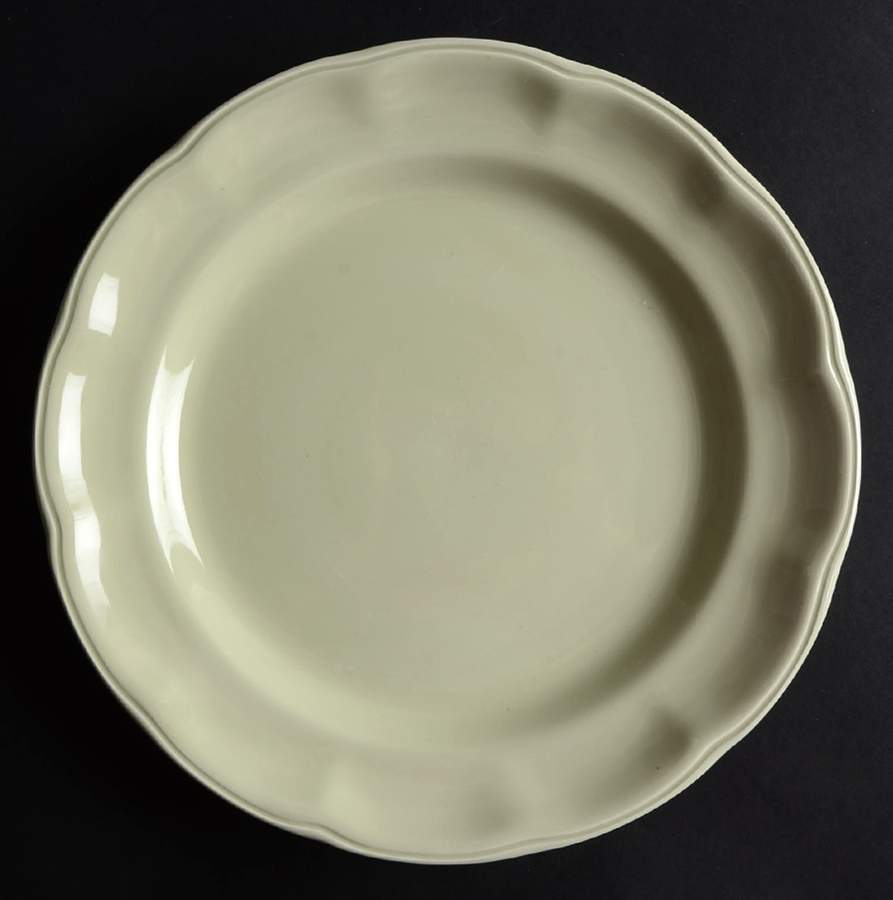 Reflections Avocado Dinner Plate by Studio Nova-1