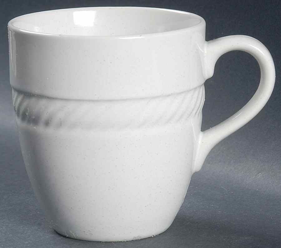 Braid White Mug by Studio Nova-1