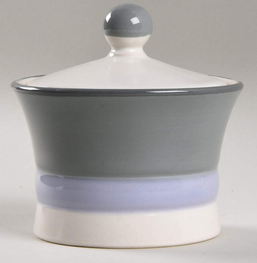Smokey Mountain Sugar Bowl & Lid by Studio Nova-1