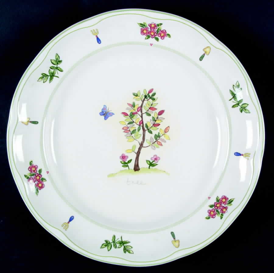 Country Lyric Dinner Plate by Studio Nova-1