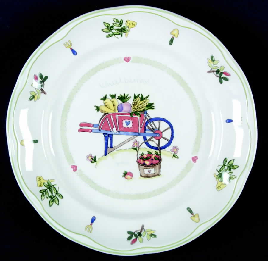 Country Lyric Salad Plate by Studio Nova-1