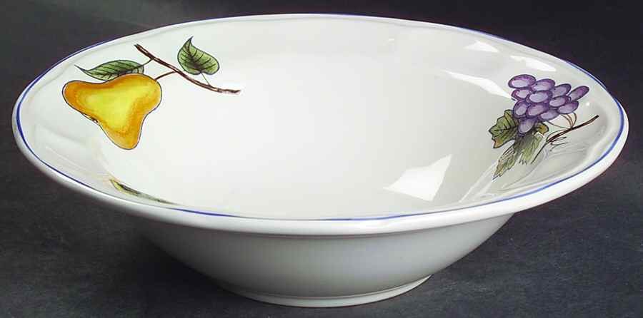 Fruit Bowl Rim Soup Bowl by Studio Nova-1