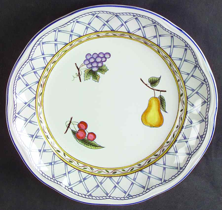Fruit Bowl Salad Plate by Studio Nova-1
