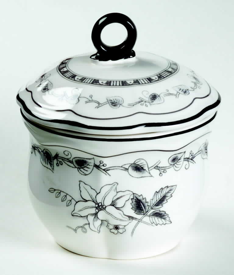 Mystic Meadow Sugar Bowl & Lid by Studio Nova-1
