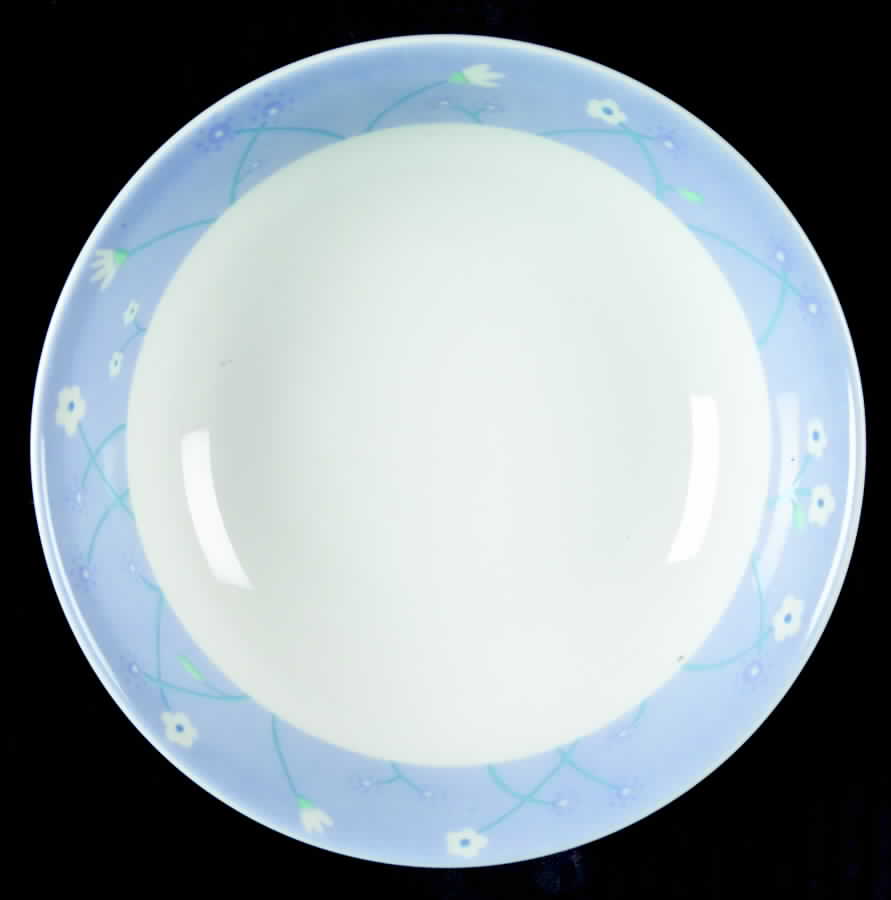 Blue Meadow Coupe Cereal Bowl by Studio Nova-1