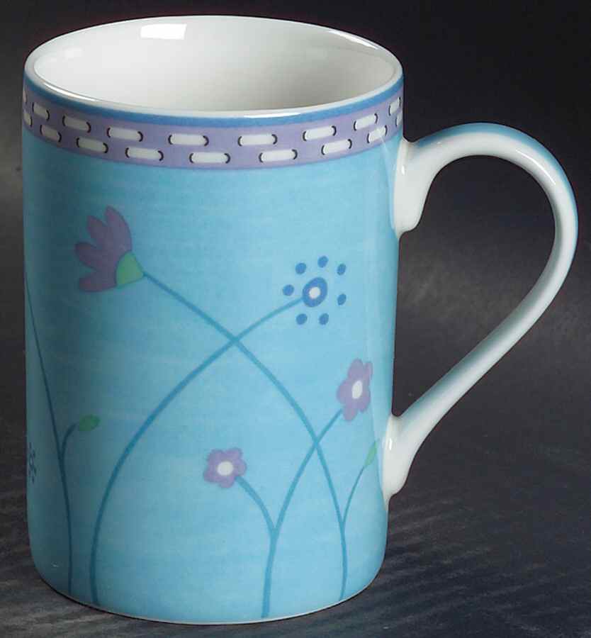 Blue Meadow Mug by Studio Nova-1