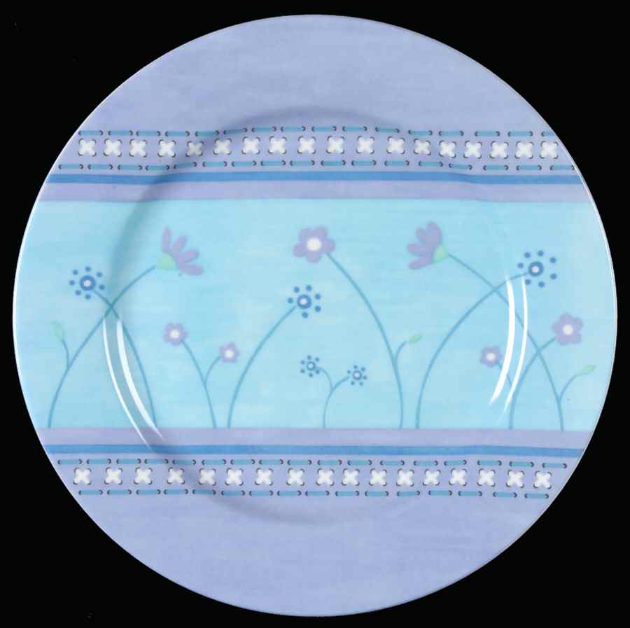 Blue Meadow Salad Plate by Studio Nova-1