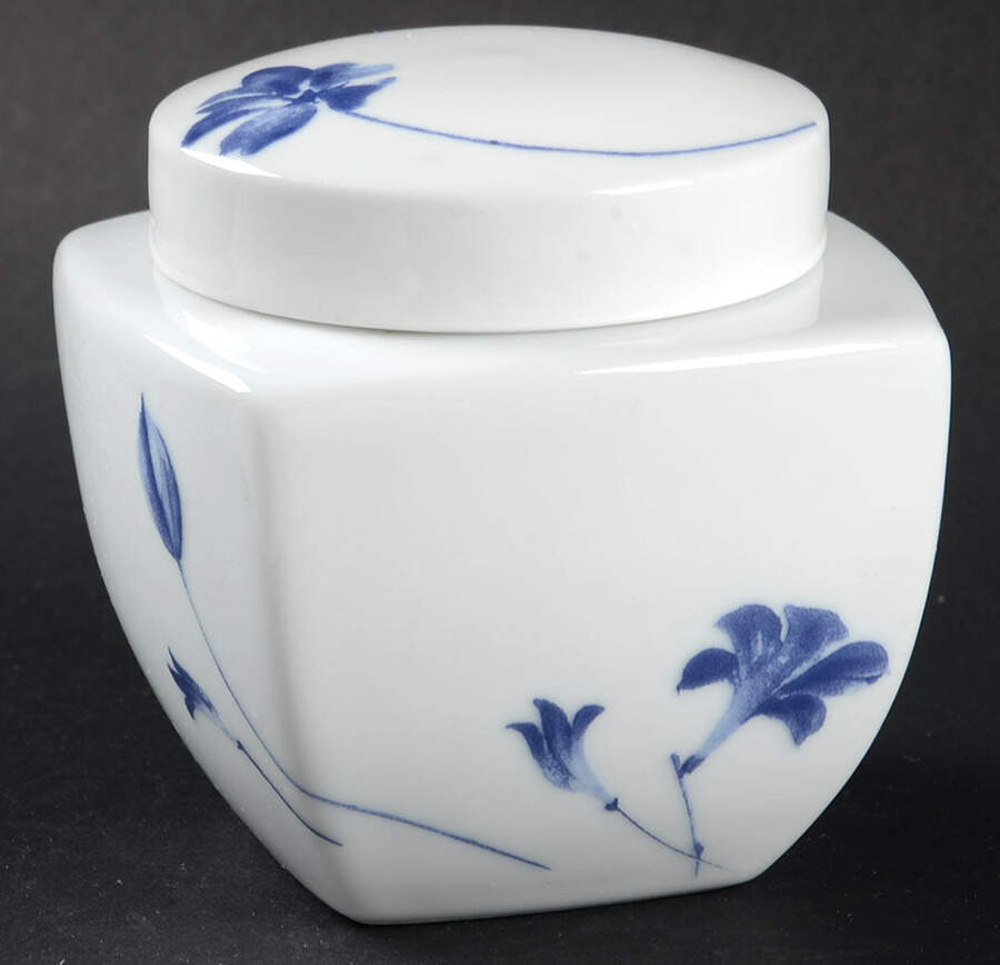 Blue Tang Sugar Bowl & Lid by Studio Nova-1