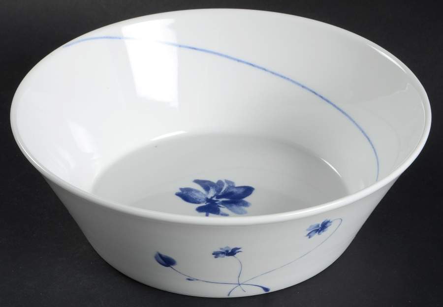Blue Tang 9" Round Vegetable Bowl by Studio Nova-1