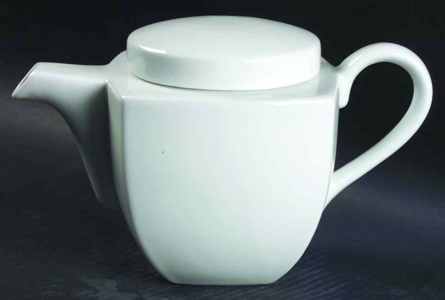 Calais White Teapot & Lid by Studio Nova-1