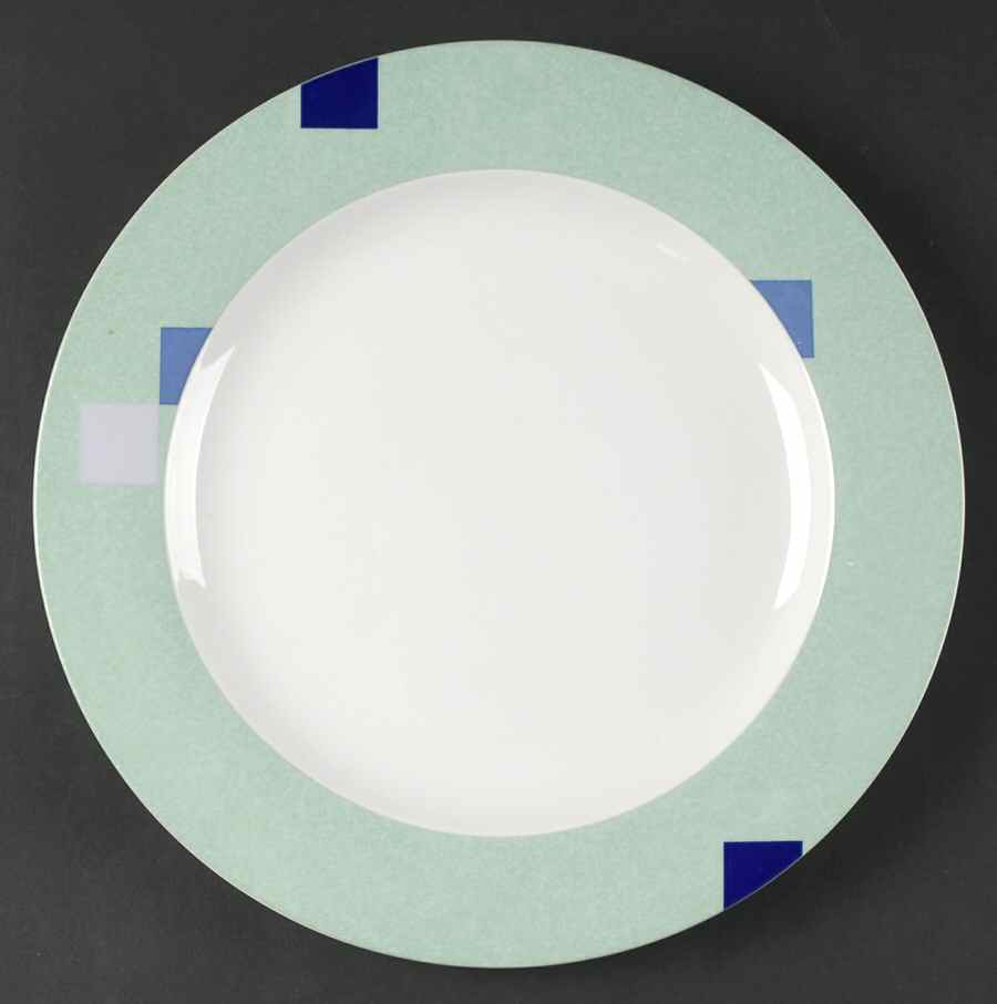 Color Chip Blue Dinner Plate by Studio Nova-1