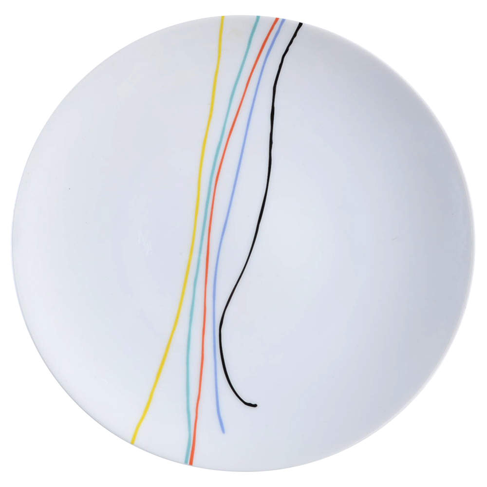 Color Threads Salad Plate by Studio Nova-1