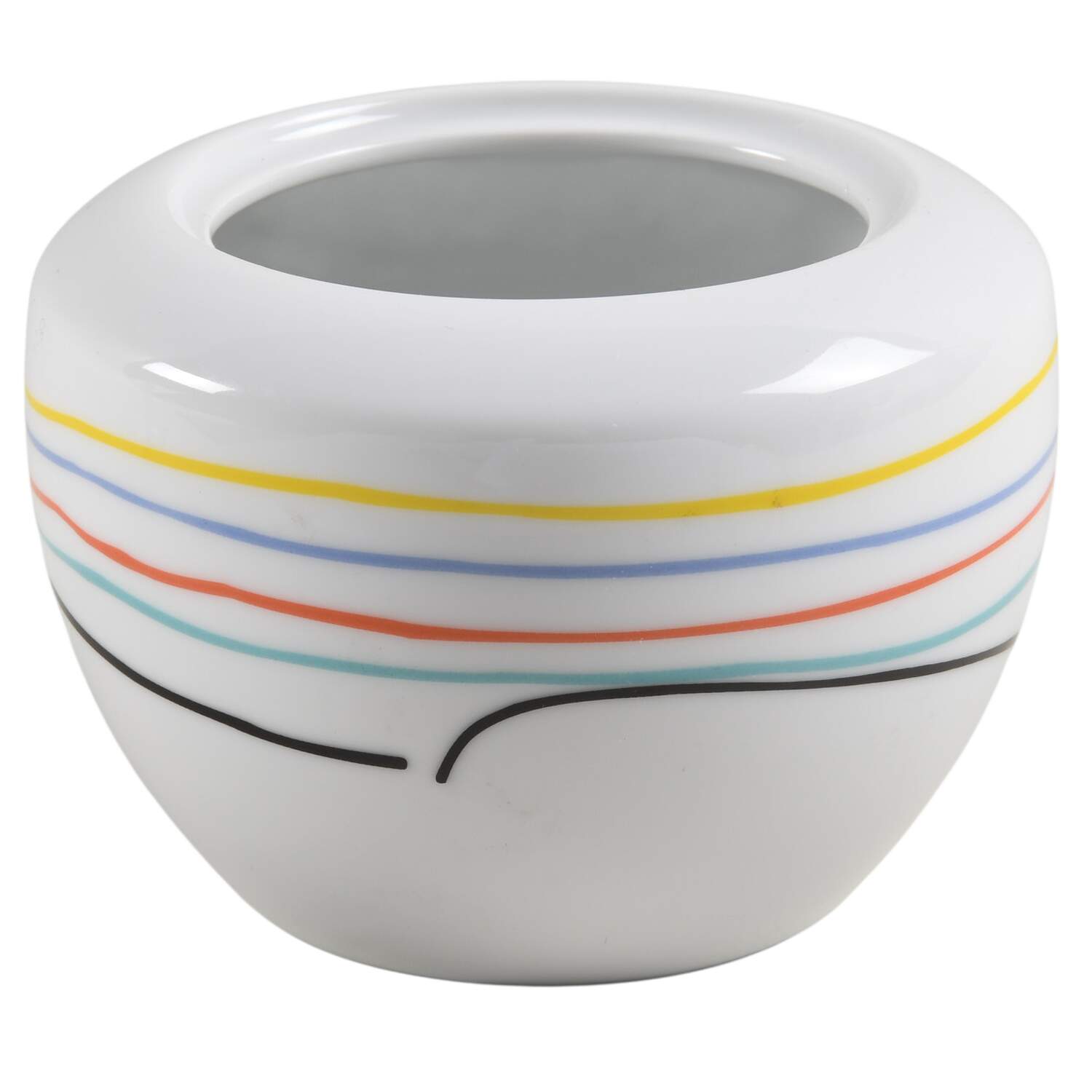Color Threads Sugar Bowl No Lid by Studio Nova-1