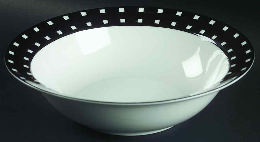 Cubic Escape 10" Round Vegetable Bowl by Studio Nova-1