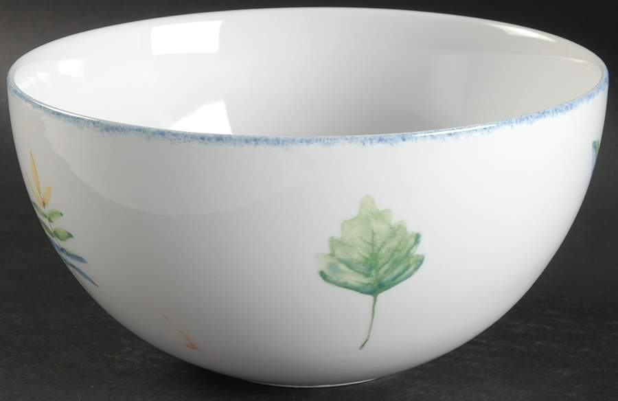 Foliage Festival 8" Round Vegetable Bowl by Studio Nova-1