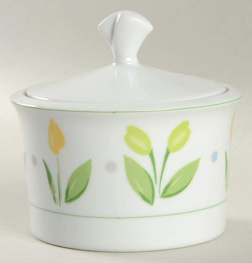 Garden Patch Sugar Bowl & Lid by Studio Nova-1