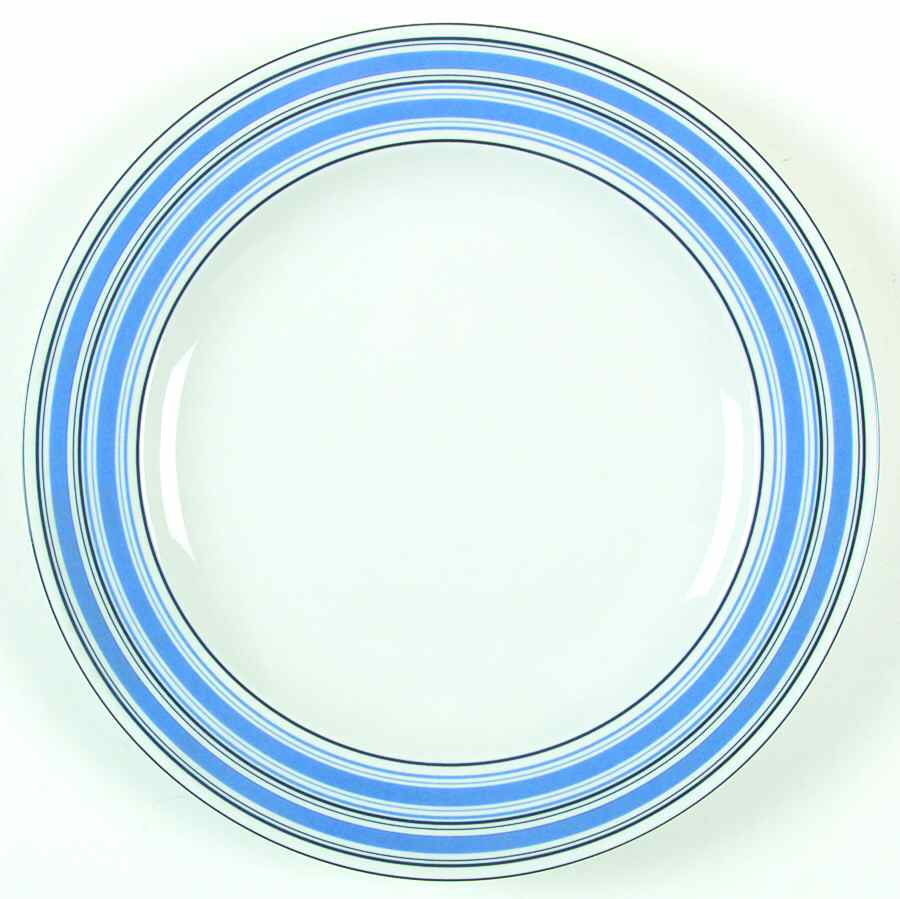 New Flair (Blue Race Track) Dinner Plate by Studio Nova-1