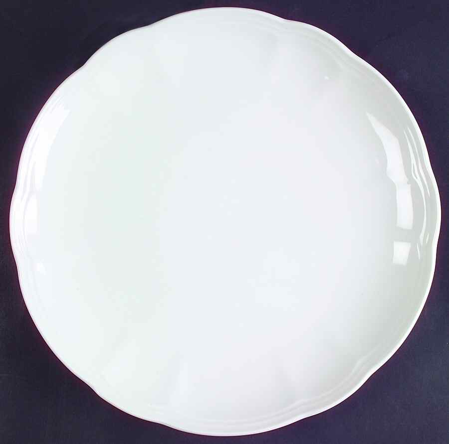 White Rose Dinner Plate by Studio Nova-1