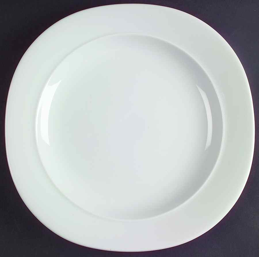Studio White Dinner Plate by Studio Nova-1