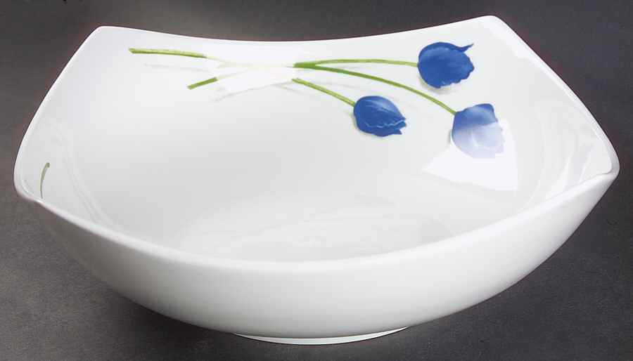 Blue Rhapsody 10" Round Vegetable Bowl by Studio Nova-1