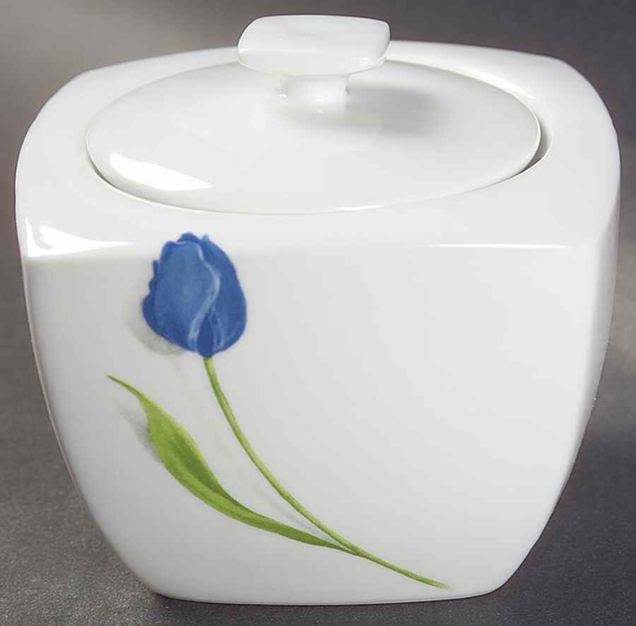 Blue Rhapsody Sugar Bowl & Lid by Studio Nova-1