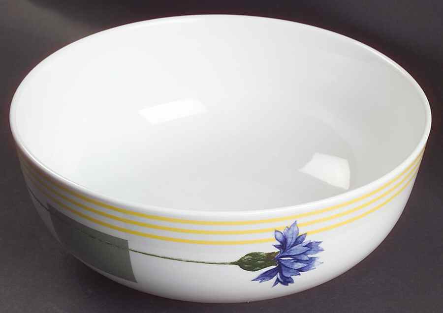 Blue Bonnet 8" Round Vegetable Bowl by Studio Nova-1