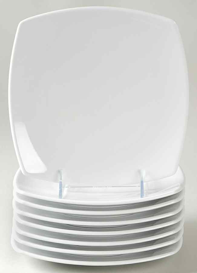 Hospitality White (Set of 8) Salad Plates by Studio Nova-1