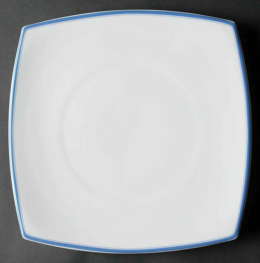 Accent Blue 12" Chop Plate (Round Platter) by Studio Nova-1