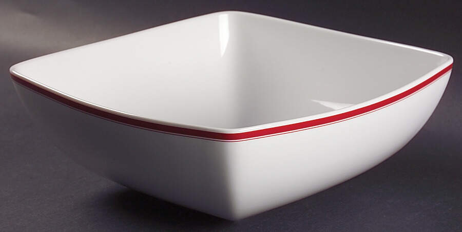 Accent Red 10" Round Vegetable Bowl by Studio Nova-1