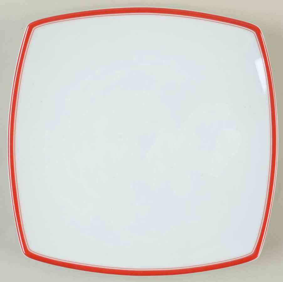 Accent Red Salad Plate by Studio Nova-1