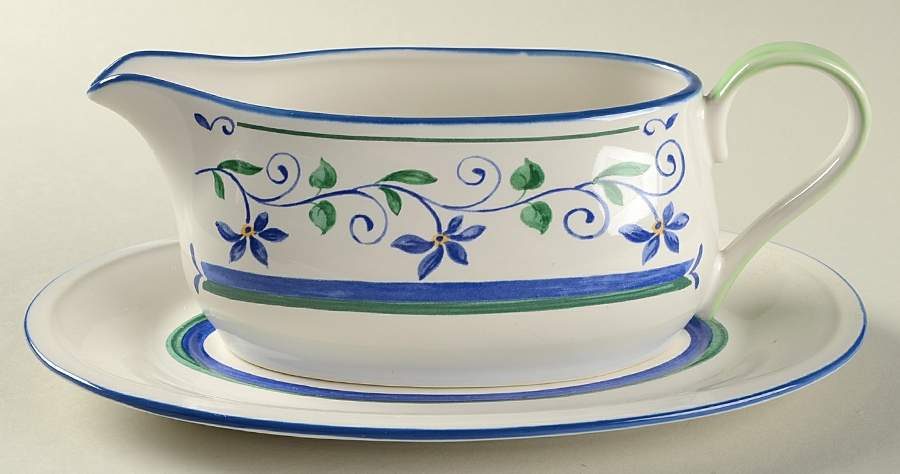 Florella Gravy Boat & Underplate by Studio Nova-1