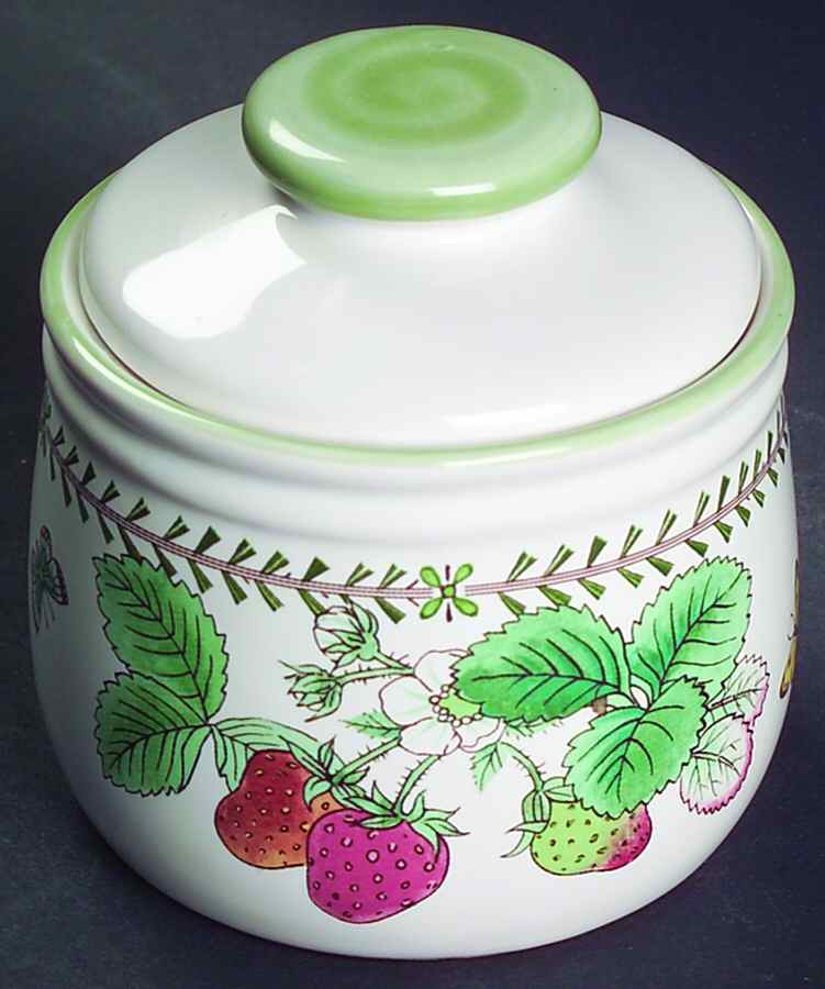 Garden Jubilee Sugar Bowl & Lid by Studio Nova-1