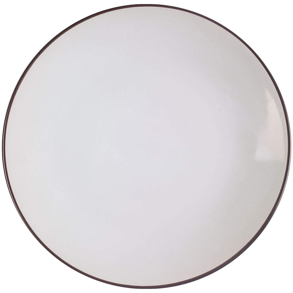 Jet Black Dinner Plate by Studio Nova-1