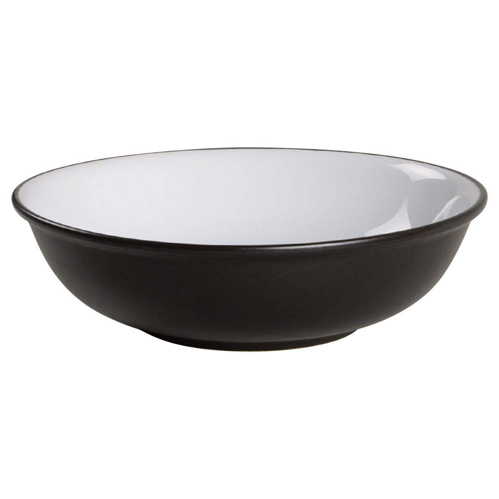 Jet Black Soup/Cereal Bowl by Studio Nova-1
