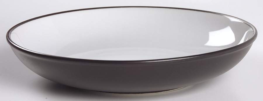 Jet Black Coupe Soup Bowl by Studio Nova-1