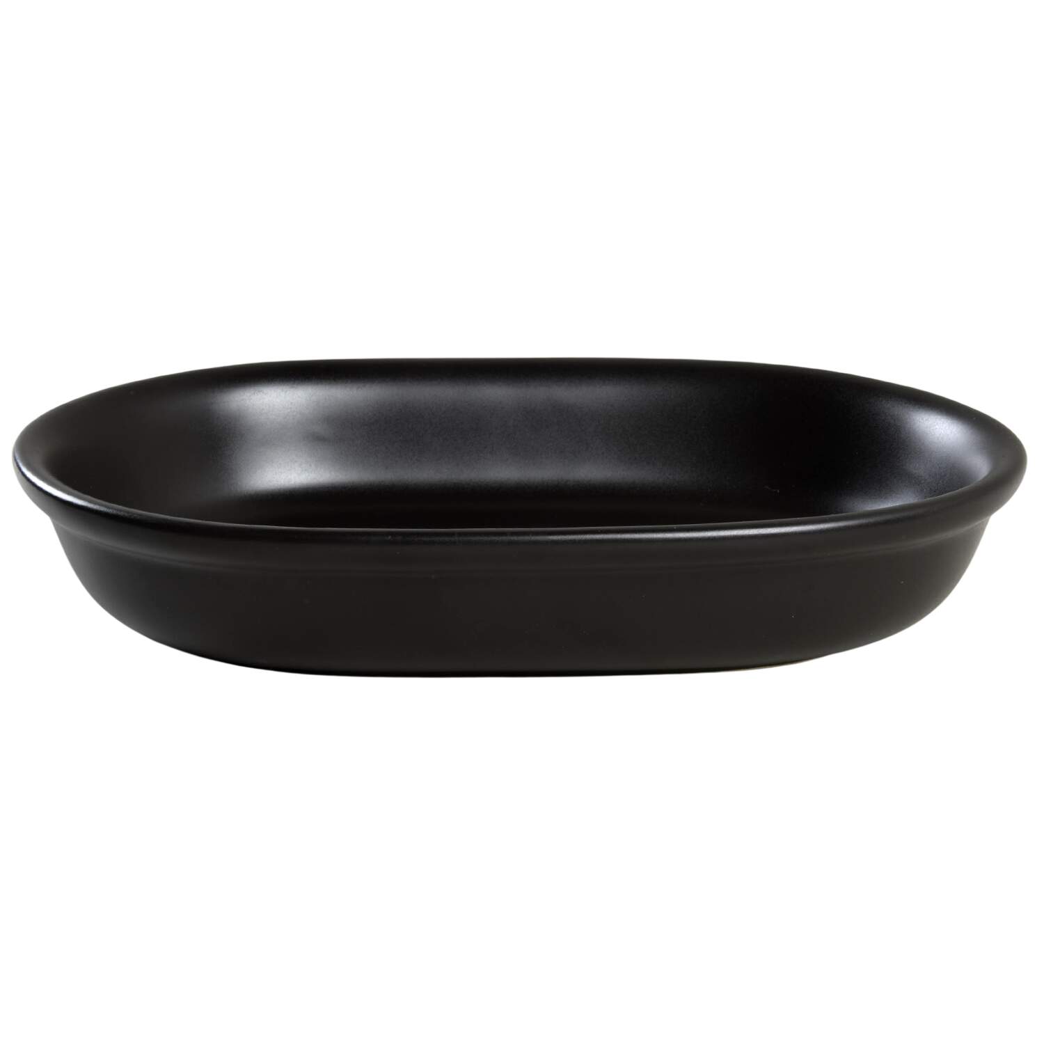 Jet Black Large Oval Baker by Studio Nova-1