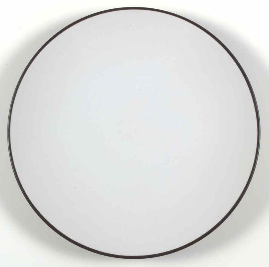 Jet Black 12" Chop Plate (Round Platter) by Studio Nova-1