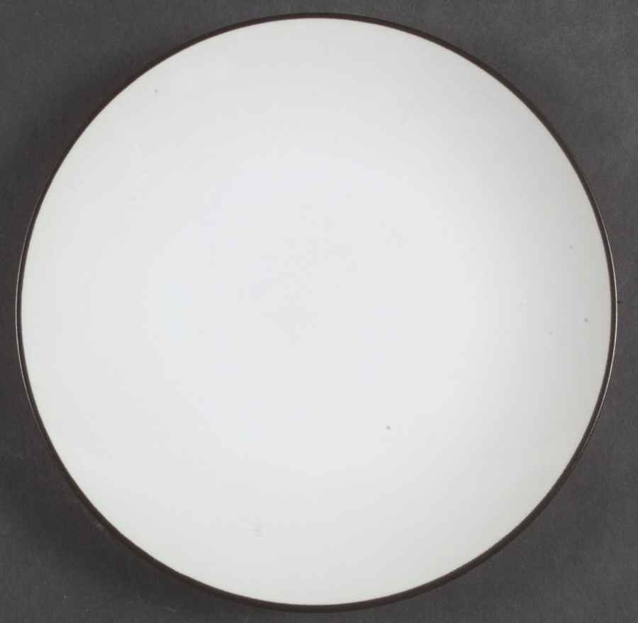 Jet Black Salad Plate by Studio Nova-1