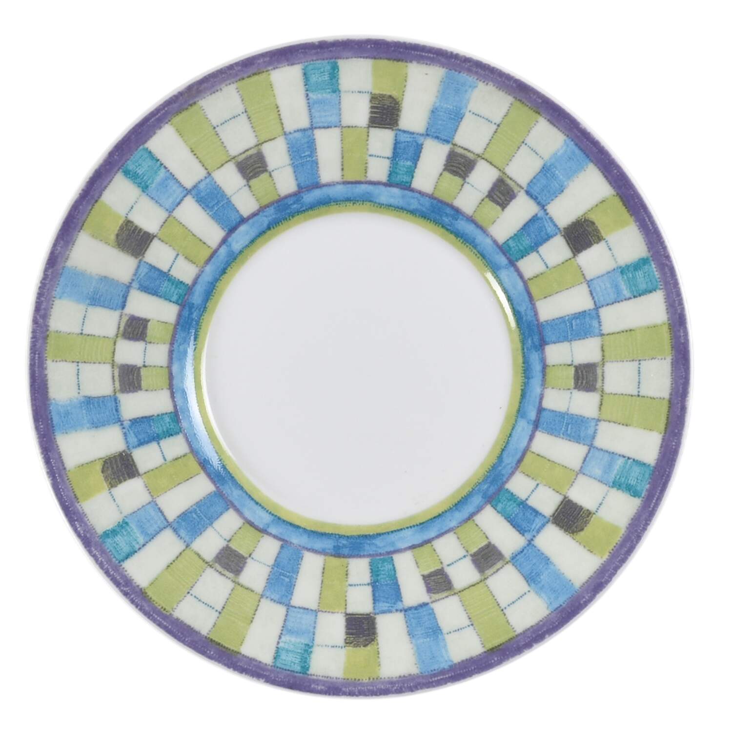 Venetian Mosaic Saucer by Studio Nova-1