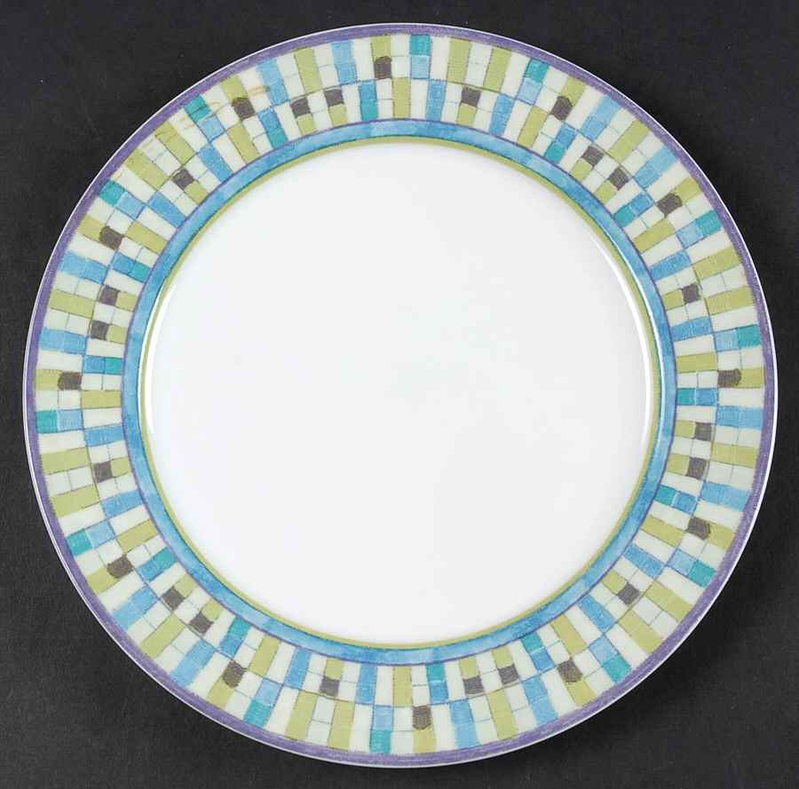 Venetian Mosaic Salad Plate by Studio Nova-1