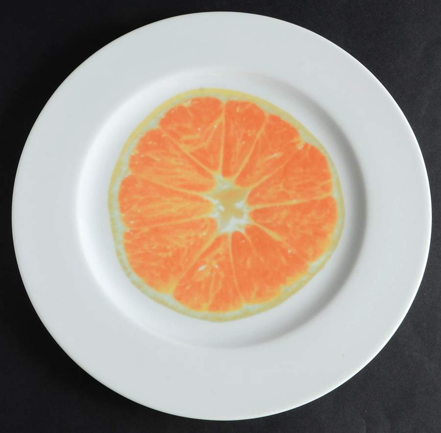 Fitamin C Orange Dinner Plate by Studio Nova-1