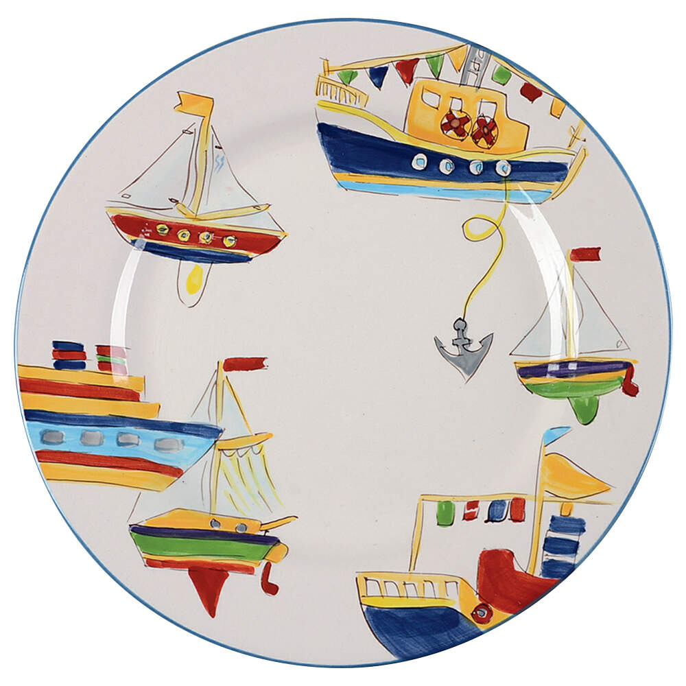 Yacht Race Salad Plate by Studio Nova-1