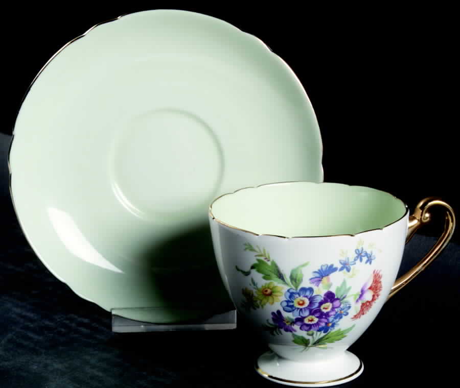 C2316 Footed Cup & Saucer Set by Shelley-1