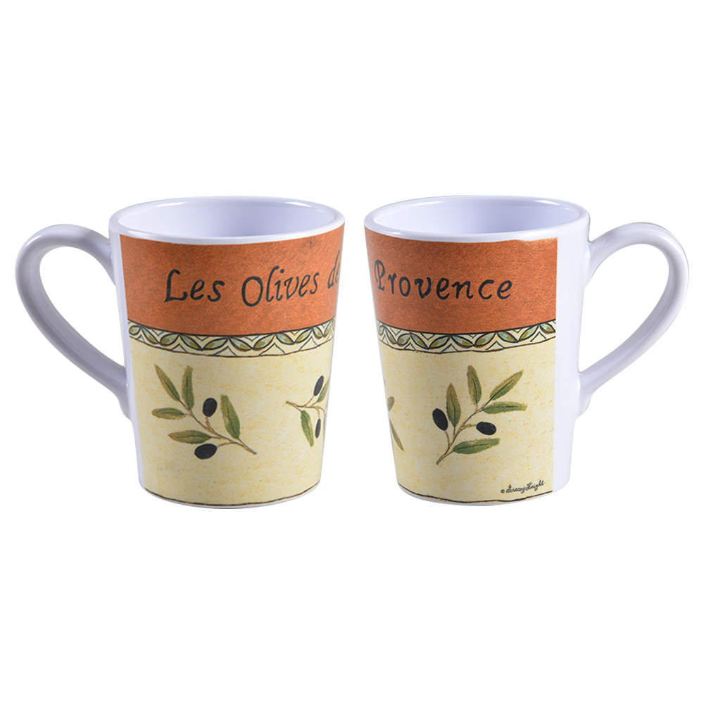 Les Olives Melamine Mug by Sakura-1