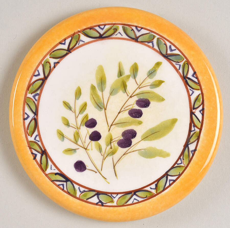 Les Olives Coaster by Sakura-1