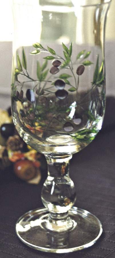 Les Olives Glassware Iced Tea by Sakura-1