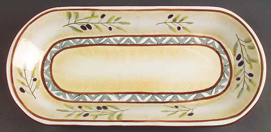 Les Olives Bread Tray by Sakura-1