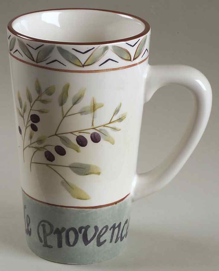 Les Olives Latte Mug by Sakura-1